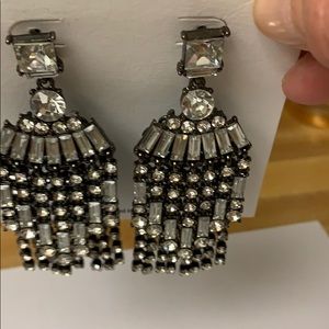 Rhinestone chandelier earrings
